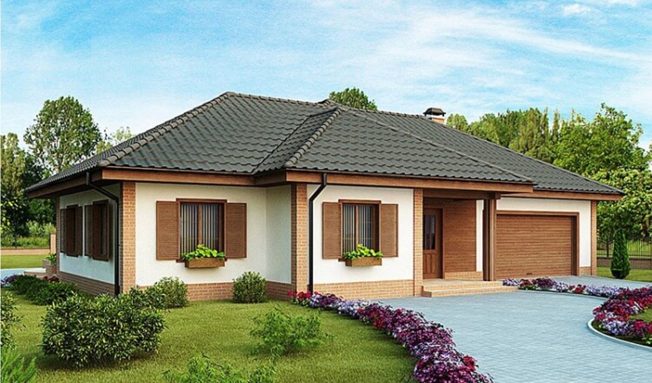 Mẫu Nhà Cấp 4 Sân Vườn Thư Giãn – Không Gian Sống Xanh Lý Tưởng