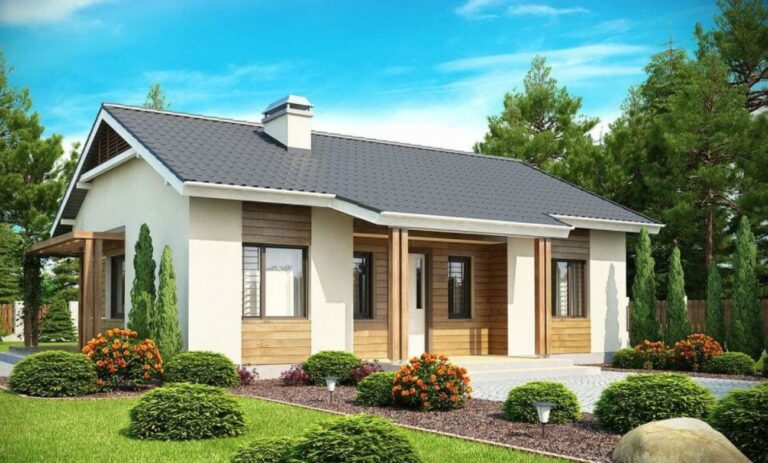 Mẫu Nhà Cấp 4 Sân Vườn Thư Giãn – Không Gian Sống Xanh Lý Tưởng
