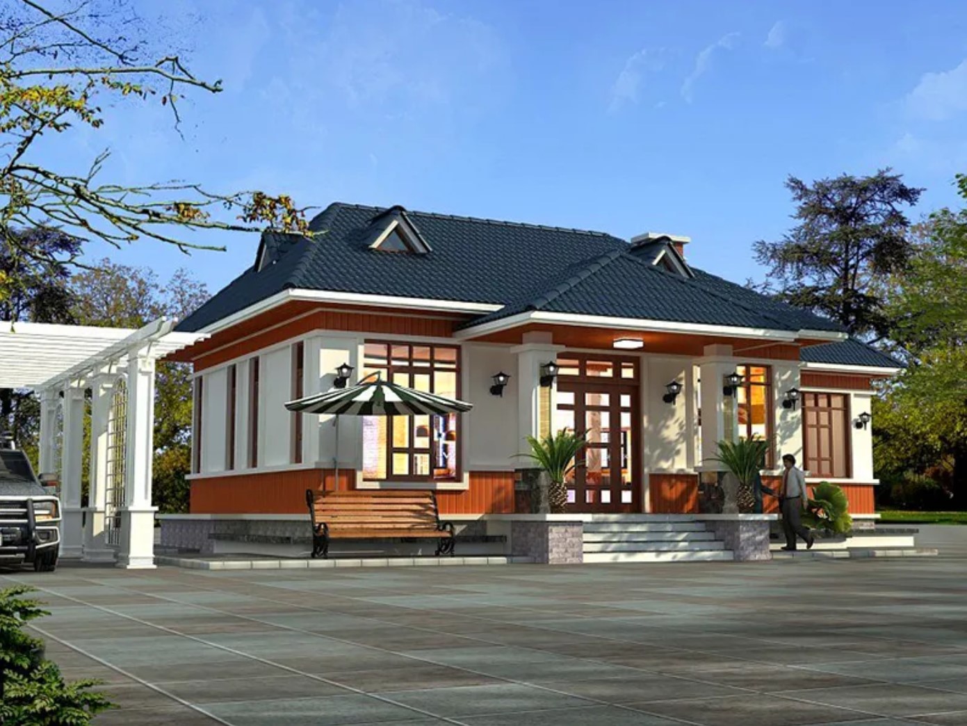 Nhà Cấp 4 Phong Cách Châu Âu – Vẻ Đẹp Sang Trọng, Tinh Tế Cho Ngôi Nhà Việt